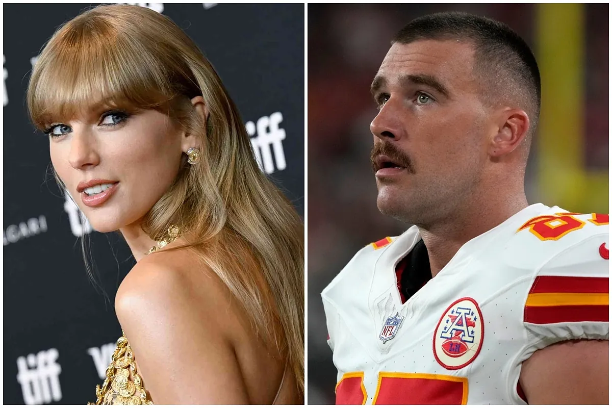 Taylor Swift and Travis Kelce