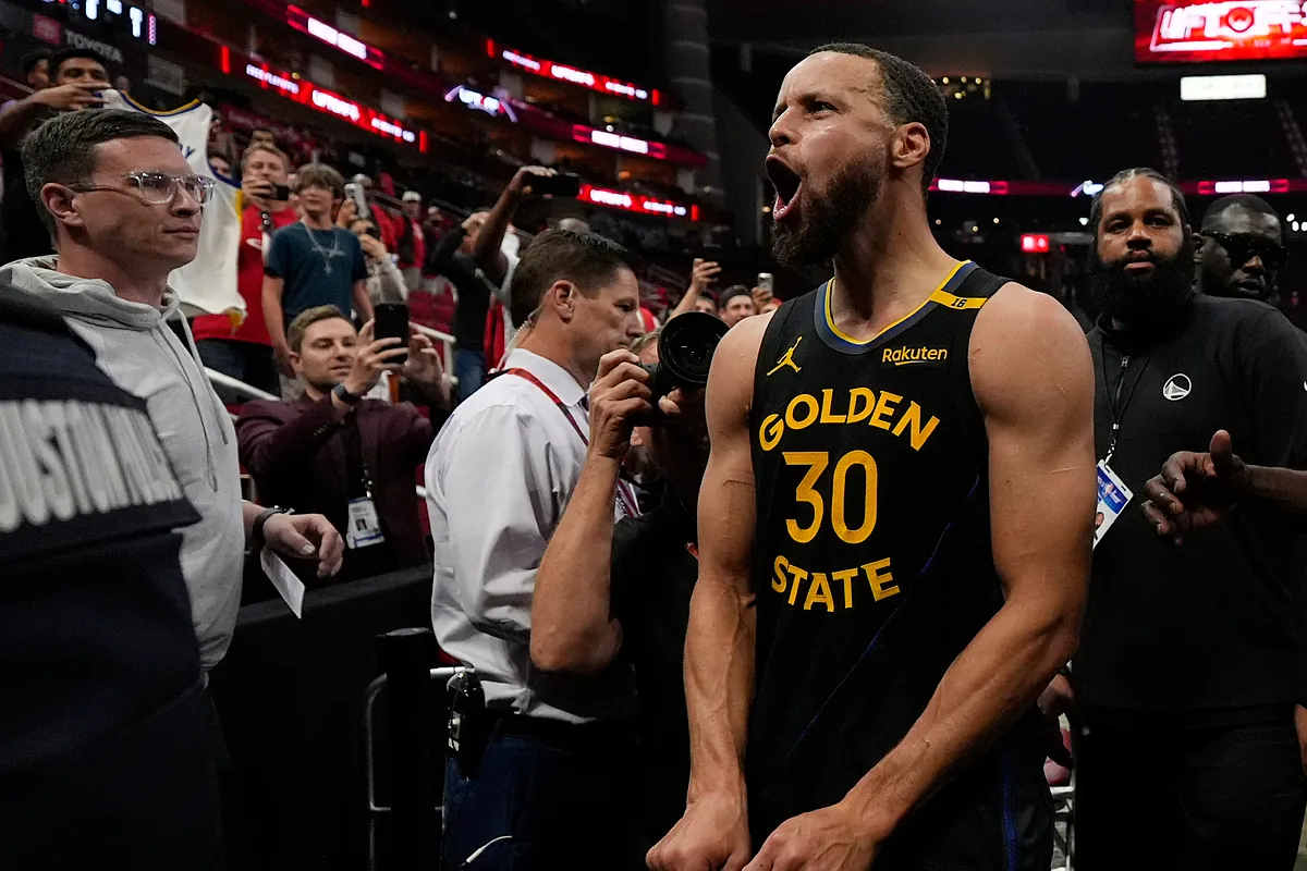 Stephen Curry's determined and loving gesture to wife Ayesha after Golden State Warriors