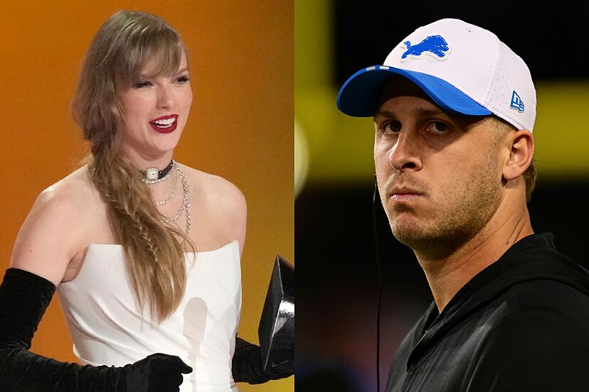 Jared Goff responds to Taylor Swift for surprising shoutout on Travis  Kelce's podcast | Marca