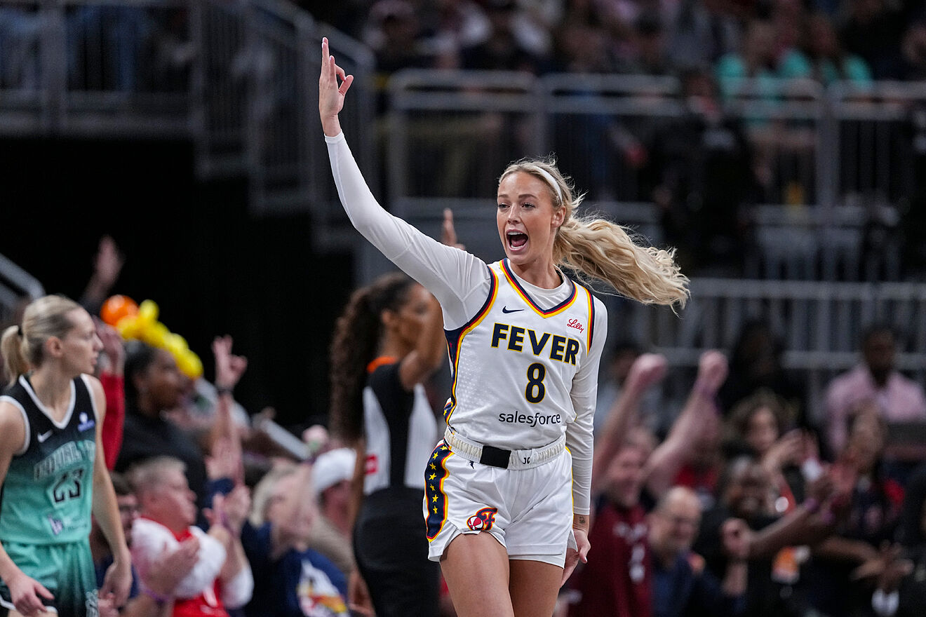 Sophie Cunningham earns a new nickname from one of her Indiana Fever...